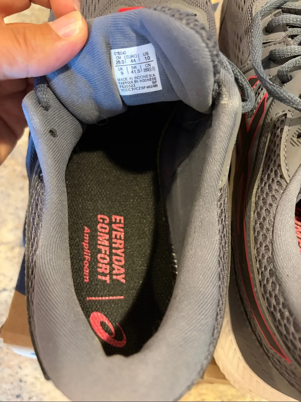 Asics questions leave